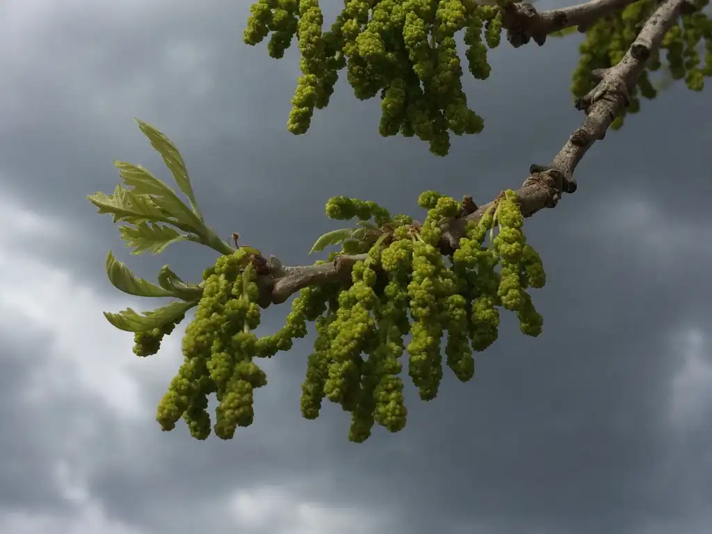 Photo of Quercus macrocarpa - Catkins:Eli Sagor